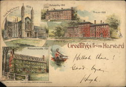 Greetings from Harvard Greetings from Harvard