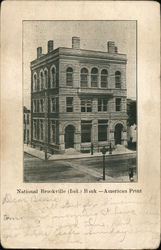 National Brookville Bank - American Print Postcard