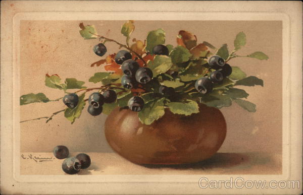 Jug of Blue Berries C. Klein