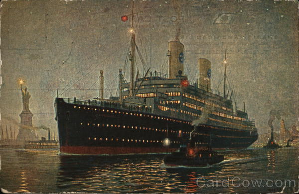 Swesish American Line - T.M.S. Kungsholm Cruise Ships