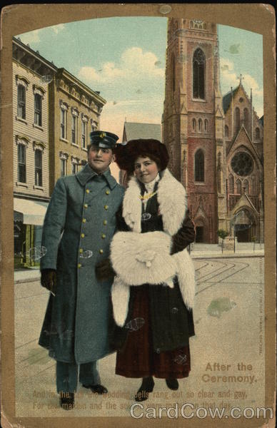 After the Ceremony, Newly Married Couple Couples