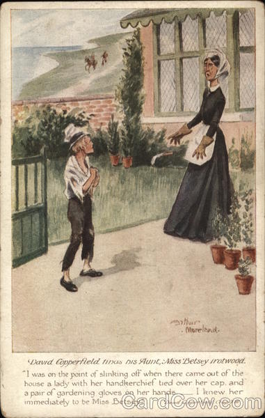 David Copperfield Find His Aunt, Miss Betsy Trotwood