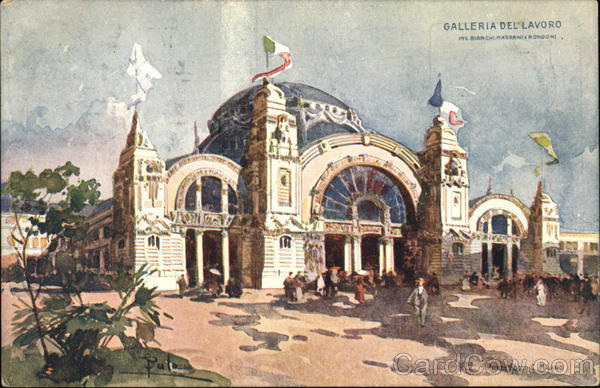 Milan Exposition 1906 - Galeria del Lavoro
