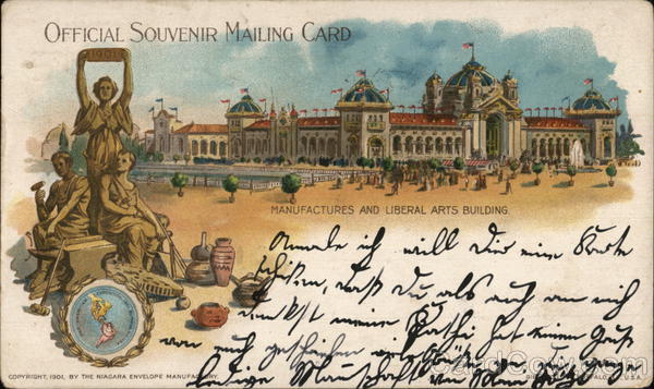 Manufactures and Liberal Arts Building 1901 Pan American Exposition