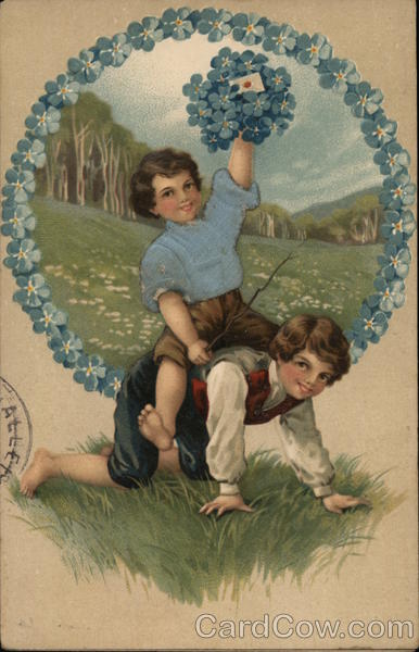 Piggyback Ride Children