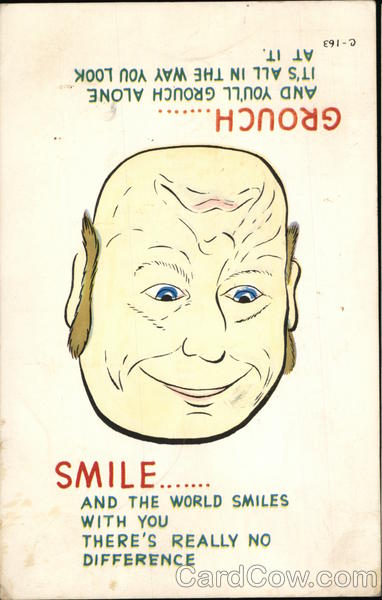 Smile or Grouch Comic, Funny