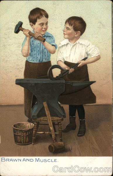 Brawn and Muscle - Blacksmiths Boys