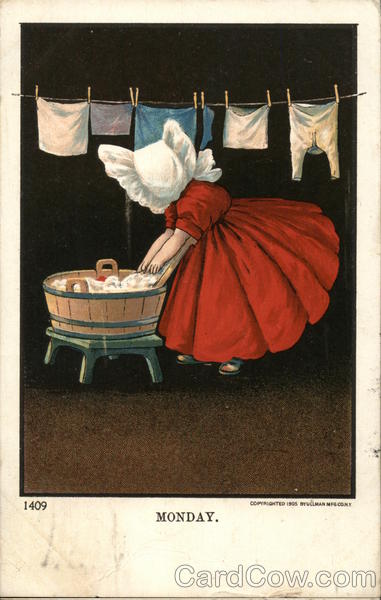 Monday Sunbonnet Babies