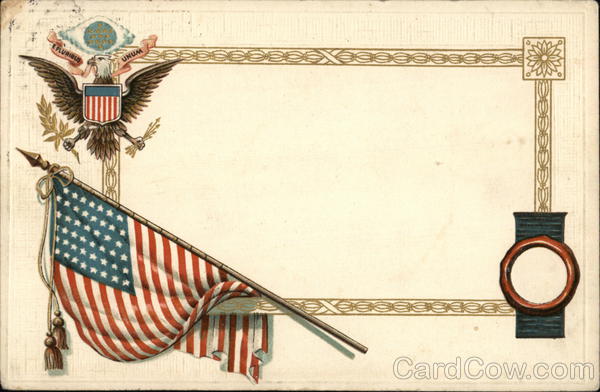 American Flag and Eagle Patriotic