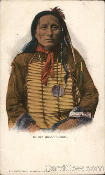 Short Bull - chief Native Americana