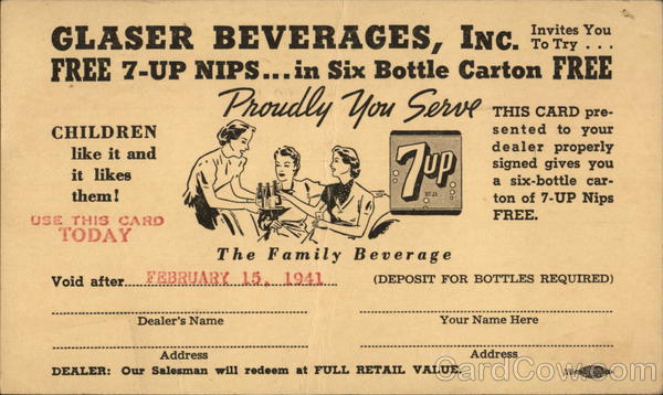 Glaser Beverages, Inc. 7up Advertising