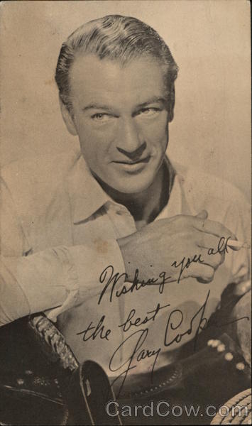 Gary Cooper Actors