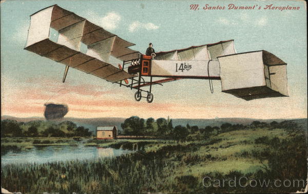 M. Santos Dumont's Aeroplane Aircraft