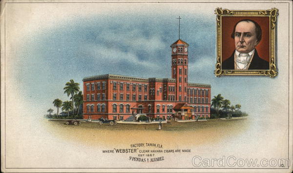 Daniel Webster - Webster's Cigar Factory Tampa Florida