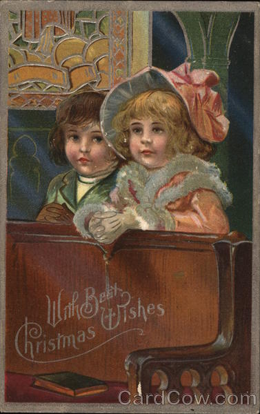 With Best Christmas Wishes Children