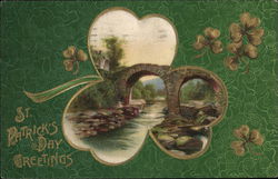 St Patrick's Day Greetings Postcard