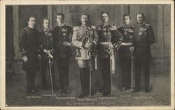 Deutschland, Deutschland First of Nations - Kaiser Wilhelm and Family Germany Postcard Postcard Postcard