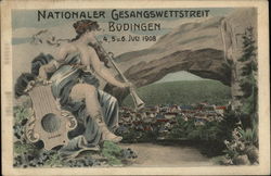 National Singing Competition Postcard