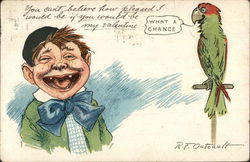 What A Chance R. F. Outcault Postcard Postcard Postcard