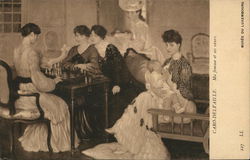 Ma Femme et Ses Soeurs Postcard