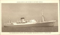 Union-Castle Royal Mail Steamer "Edinburgh Castle" Union-Castle Royal Mail Steamer "Edinburgh Castle"