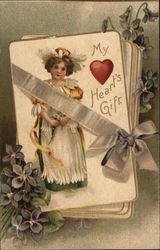 My Heart's Gift. Postcard