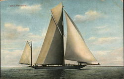 Yacht "Navahoe" Sailboats Postcard Postcard Postcard
