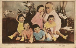 Dionne Quintuplets Babies Postcard Postcard Postcard