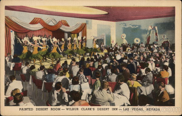Painted Desert Room, Wilbur Clark's Desert Inn Las Vegas Nevada