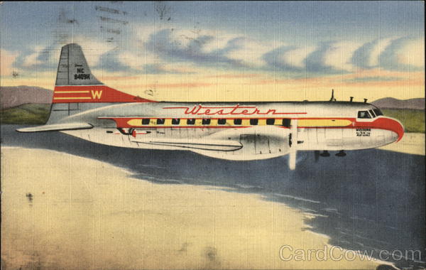 Western Air Lines - Convair-Liner Aircraft