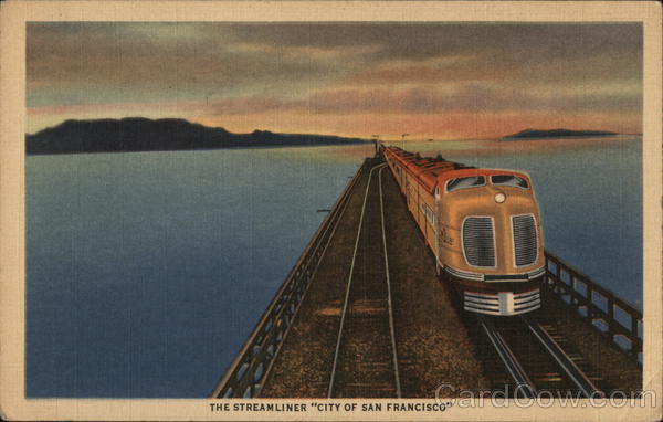 The Streamliner City of San Francisco California