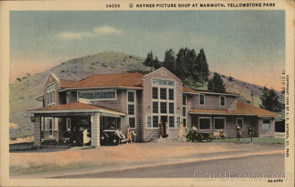 Haynes Picture Shop Yellowstone National Park Wyoming
