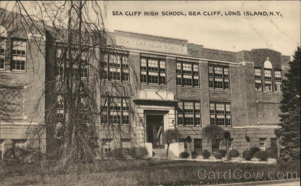 Sea Cliff High School on Long Island New York
