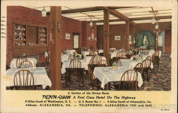 Penn-Daw Hotel Alexandria Virginia