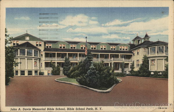 John A Davis Memorial Bible School Bible School Park New York