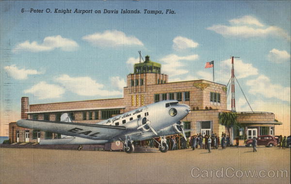 Peter O. Knight Airport on Davis Islands Tampa Florida