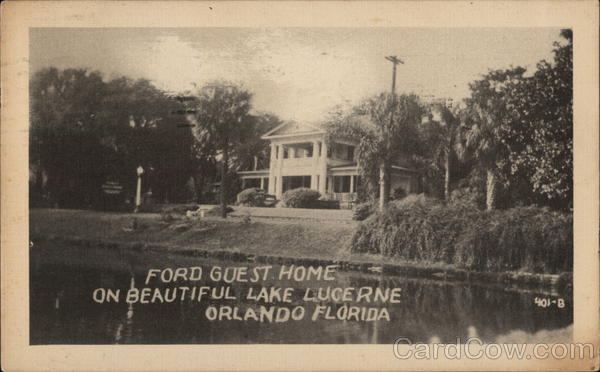 Ford Guest Home, Lake Lucerne Orlando Florida