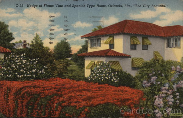 Spanish Type Home Orlando Florida