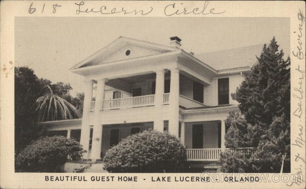 Guest Home, Lake Lucerne Orlando Florida