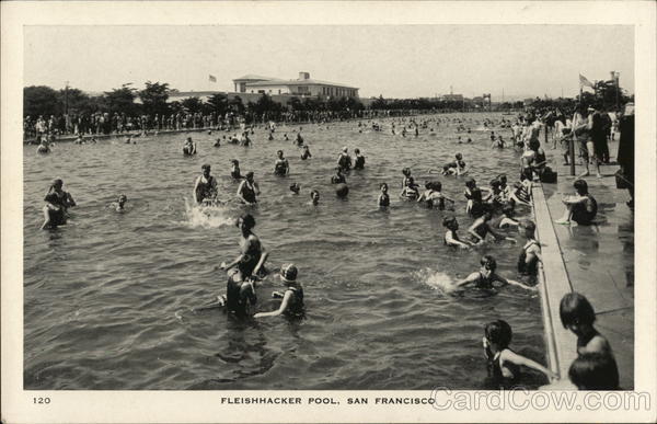 fleishhacker pool images