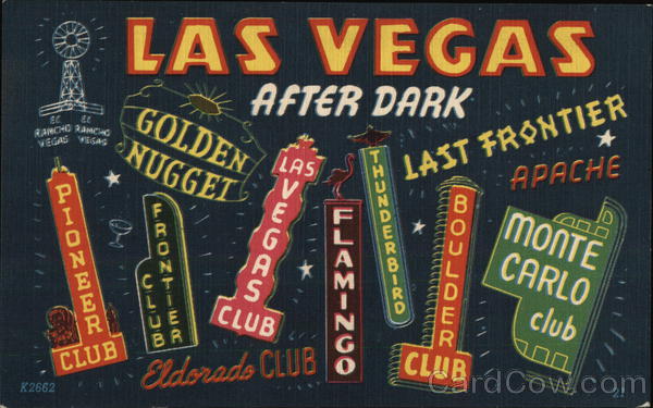 Casino and Club Signs Las Vegas Nevada