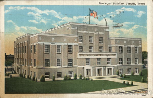 Municipal Building Temple Texas
