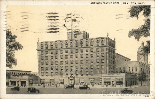 Anthony Wayne Hotel Hamilton Ohio