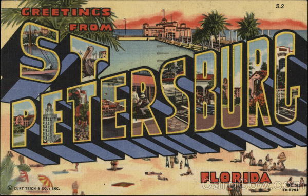 Greetings from St Petersburg, Florida St. Petersburg
