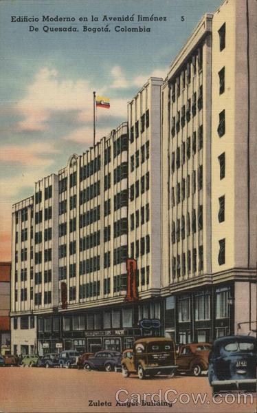 Zuleta Angel Building Bogota Colombia South America