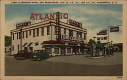 Lord Clarendon Hotel and Restaurant Summerton, SC Postcard Postcard Postcard