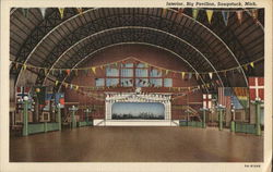 Interior, Big Pavilion Postcard