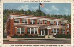 Superior Baths, Harry H. Bell, Pres.-Mgr. Hot Springs, AR Postcard Postcard Postcard