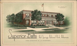 Superior Baths Postcard