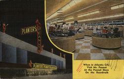 Planters - The Peanut Store Atlantic City, NJ Postcard Postcard Postcard